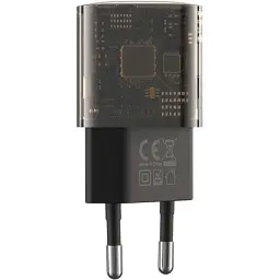 Зарядний пристрій мережевий XO CE05 Type-C PD 30 W / QC 18 W чорний - мініатюра 2