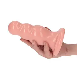 Анальна пробка Toyz4lovers Plug-Italian Cock 6", 15 см (тілесний) - мініатюра 3