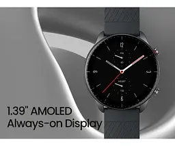 Розумний годинник Xiaomi Amazfit GTR 2 New Version A1952 чорний - мініатюра 6