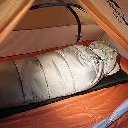 Спальник з капюшоном Naturehike M400 CNK2350WS023, (1°C), правий, зелений - мініатюра 8