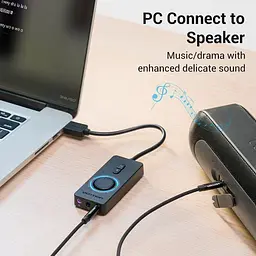 Звукова карта Vention Audio USB 3х3.5mm jack 0.15m Volume Control (CDRBB) [143126] - мініатюра 8