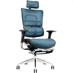 Офісне крісло GT Racer X-802L (W-85), синє (X-802L Blue (W-85))