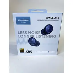 Бездротові навушники Anker SoundCore Space A40 TWS A3936G31 сині - мініатюра 9