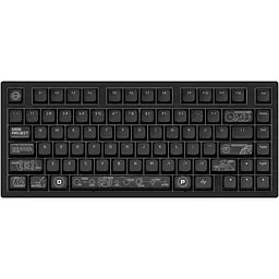 Клавіатура Dark Project ALU81 Terra Nova ENG/UA Black (DPKB_NOVA_81_ANSI_BLACK_UA) [122654]