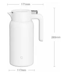 Термос-глечик Xiaomi Mijia Thermos Kettle 2L білий MJBWH02PL / BHR8745CN - мініатюра 10