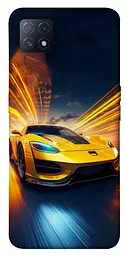 Чохол Demsky Yellow Porsche для Oppo A72 5G / A73 5G