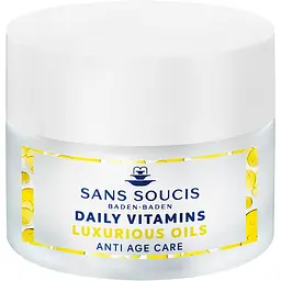 Антивозрастной крем для лица Sans Soucis Daily Vitamins Luxurious Oils Anti Age Care для зрелой кожи 50 мл