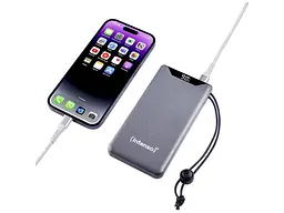 Зовнішній акумулятор (Power Bank) Intenso F10000 10000 mAh Grey (7332034) - мініатюра 4