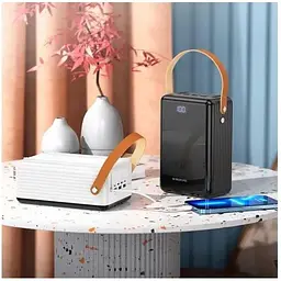 Зовнішній акумулятор Borofone BJ32 Terra fully compatible 80000mAh 22.5W чорний 6941991100062 - мініатюра 5