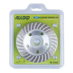 Диск алмазий шліфувальний Alloid Turbo Wave 125 мм (DG-5125T) - мініатюра 2