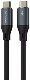 Кабель Proove PowerFull Type-C to Type-C 100W (1m) black (CCPF11002201)