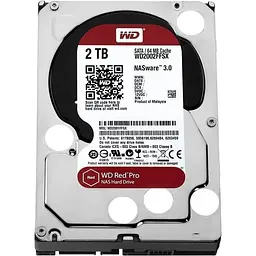 Жорсткий диск Western Digital Red Pro 3.5" 2TB 7200 rpm 64MB SATAIII (WD2002FFSX) - мініатюра 2