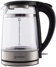 Електрочайник Gorenje K17GDW 1,7 л чорний