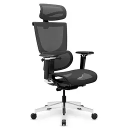 Крісло Mealux S8 Air Black (арт. HF-S8P M/B) - мініатюра 7