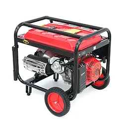 Генератор бензиновий COVAX EPH10000E2, 7.0kW, однофазний 220V, 50Hz, DC12V, 18HP, Electric Starter, tank 25L, 690x535x555mm - мініатюра 2