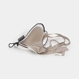 Мішок для прання бюстгальтерів Brabantia, 19x19х14 см, білий з сірим (149245) - мініатюра 4