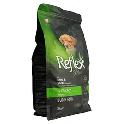 Сухий корм для цуценят малих порід Reflex Plus з куркою 3 кг - мініатюра 3