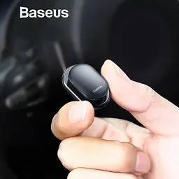 Універсальний автомобільний тримач-гачок Baseus Small Shell Vehicle Hook Black 4 шт. (ACGGBK-01) - мініатюра 7