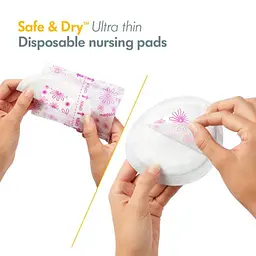 Одноразові прокладки в бюстгальтер Medela Disposable Nursing Pads 30 шт. (101037033) - мініатюра 5