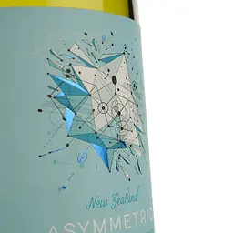 Вино Asymmetric Sauvignon Blanc Marlborough біле сухе 0.75 л - мініатюра 3