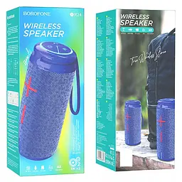 Bluetooth Колонка Borofone BR24 Blue - мініатюра 2