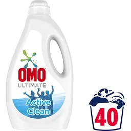 Гель для прання Omo Ultimate для видалення стійких забруднень, 2 л - мініатюра 2