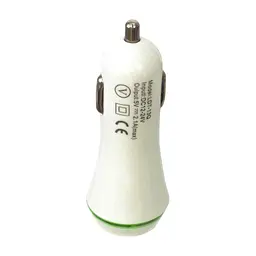 Зарядний пристрій Patron 2xUSB 2A/1A white (PN-2USB-CAR-WH) - мініатюра 2
