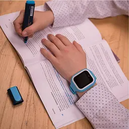Дитячий розумний GPS годинник Wonlex KT21 Blue з відеодзвінком (SBWKT21BLUE) - мініатюра 4