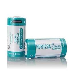 Акумулятор 16340 Keeppower P1634TC Type-C RCR123A 3В 1000мАч Li-ion - мініатюра 5