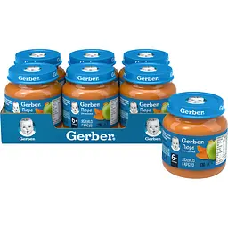 Пюре Gerber Яблуко і гарбуз 130 г - мініатюра 4
