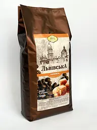 Кава Львівська Казкова зі смаком карамелі 1 кг зернова  - мініатюра 2