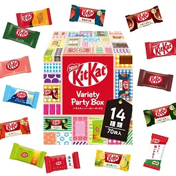 Набір шоколадних батончиків KitKat Nestle Mini Variety Party Box 14 смаків 70 штук - мініатюра 2