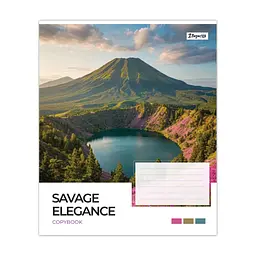 Зошит 1 вересня Savage elegance А5 96 аркушів клітинка (769020), в асортименті - мініатюра 6