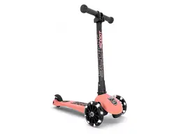 Дитячий самокат Scoot And Ride Highwaykick 3 LED Peach