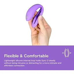 Смарт вібратор для пари We-Vibe Sync O (Purple) - мініатюра 3