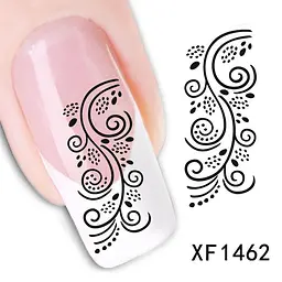 Наклейки для ногтей XF1462