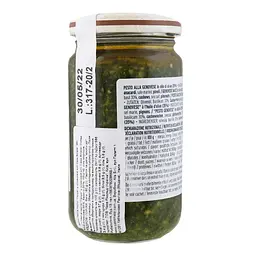 Крем-паста Casa Rinaldi Pesto alla Genovese у оливковій олії 180 г (765116) - мініатюра 2