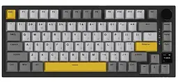 Клавіатура Ajazz AK820 PRO 75% Exploded Flying Fish Switch Black RGB (AK820PRO-FF-BGY) - мініатюра 5