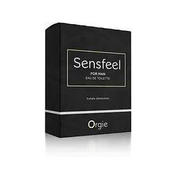 Чоловіча туалетна вода Sensfeel + афродизіак, 50 мл ефективна феромон-технологія Orgie (Бразилія-Португалія) - мініатюра 2