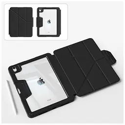 Чохол до планшета BeCover Rugged Origami Transparent Apple iPad Air 11" M2/M3 (2024/2025) Black (714968) - мініатюра 4