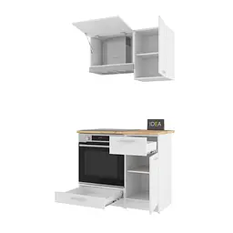 Комплект кухоннний Idea К-93 100 см Білий - мініатюра 2