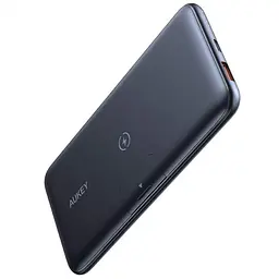 Повербанк Aukey PBWL02 10000 mAh Wireless Qi PD/QC 3.0 (116037) - мініатюра 2