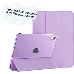 Чохол до планшета BeCover Tri Fold Hard Apple iPad 10.9" (2022/2024)/iPad (А16) 2025 11" Purple (713321)