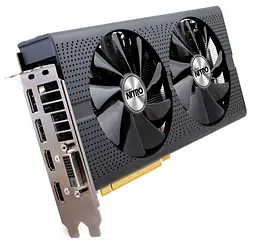 Відеокарта Sapphire AMD Radeon RX 480 4Gb Nitro+ (11260-02) (GDDR5, 256 bit, PCI-E 3.0 x16) Б/в - мініатюра 5