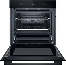Whirlpool Духовий шафа електричний, 73л, A+, дисплей, конвекція, піроліз, телескопічні напрямні, чорний - мініатюра 8