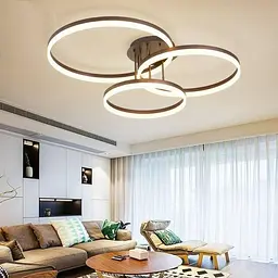 Люстра Brille лофт стельова LED 68W WW COF (BL-949С/3) - мініатюра 5