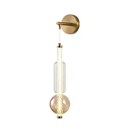 Бра настінне LED Levistella 788W39319 AB+CL+AM, 5W, 4000K, AB+CL+AM, сучасний стиль для дому - мініатюра 2