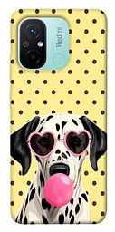 TPU чохол Demsky Pinky dolmatin для Xiaomi Redmi 12C