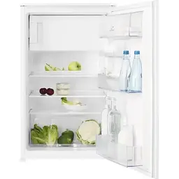 Холодильник Electrolux вбудований з верхн. мороз., 87.3x55х55, холод.відд.-109л, мороз.відд.-14л, 1дв., E, ST, білий