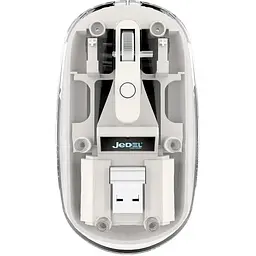 Бездротова миша Jedel WD131P прозоро-білий